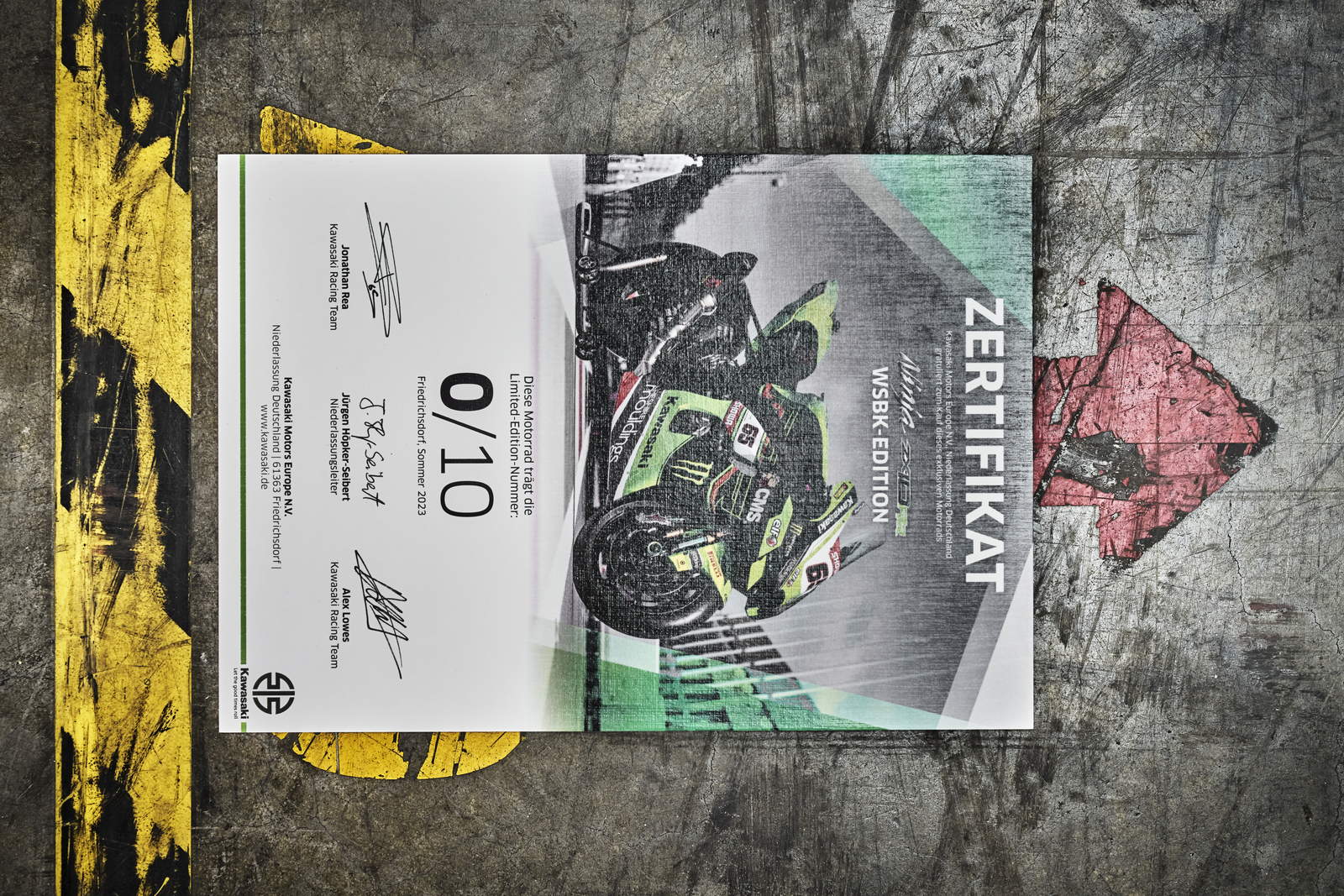 Kawasaki Ninja ZX-1o RR  WSBK